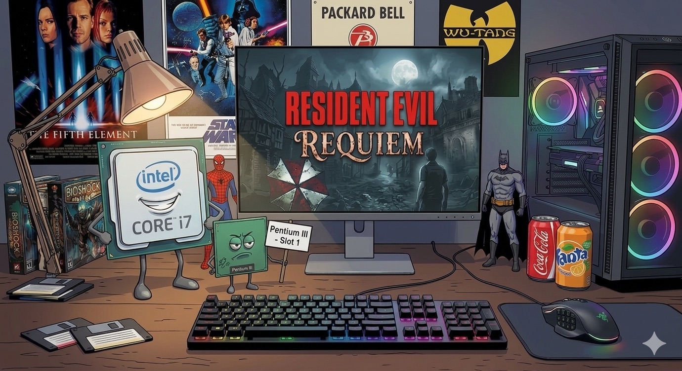 Le Pentium III regardait ça d'un air dépité. Le Core i7, lui, souriait. 😄