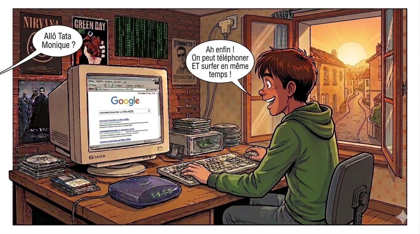 Google répond enfin sans couper la ligne.