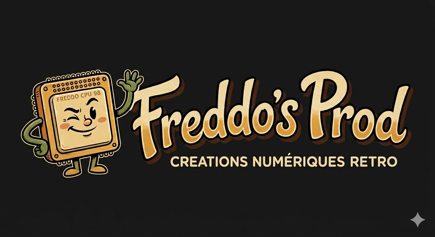 Freddo's Prod - Créations numériques rétro
